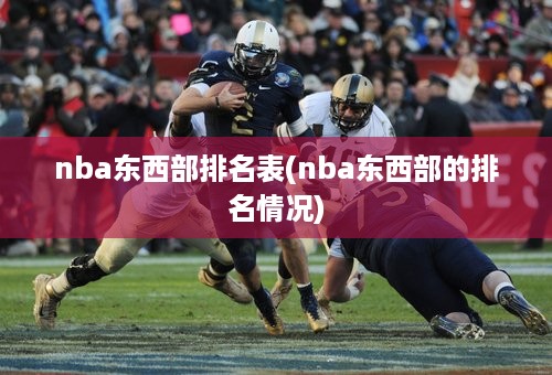 nba东西部排名表(nba东西部的排名情况)