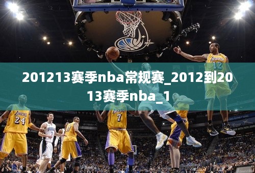 201213赛季nba常规赛_2012到2013赛季nba_1