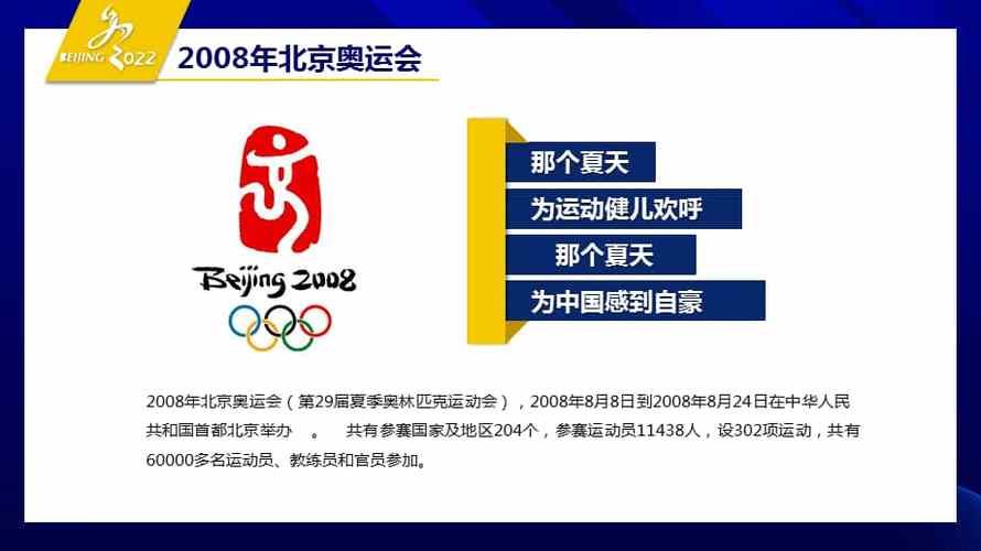 2022年冬季奥运会几个项目 2022年冬奥会主题口号